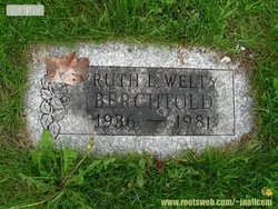 Ruth Louise <I>Welty</I> Berchtold 