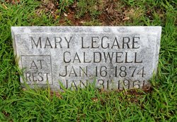 Mary <I>Legare</I> Caldwell 