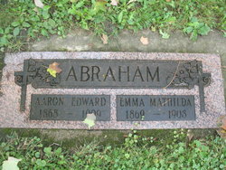 Emma Mathilda P. <I>Peterson</I> Abraham 