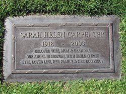 Sarah Helen <I>Peede</I> Carpenter 