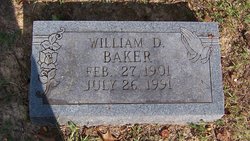 William Daniel “Carl” Baker 