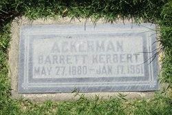 Barrett Herbert Ackerman 