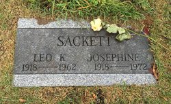 Josephine Clara <I>Mecci</I> Sackett 