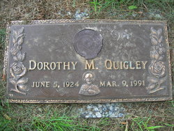 Dorothy M. <I>Reilly</I> Quigley 