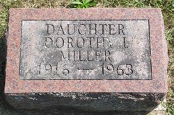 Dorothy I <I>Allaart</I> Miller 