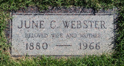 June Cora <I>Howie</I> Webster 