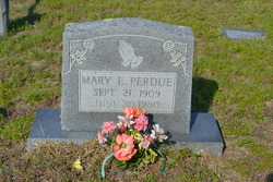 Mary E. <I>Steele</I> Perdue 