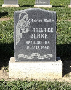 Adelaide Julia “Addie” <I>Stumpf</I> Blake 