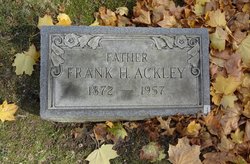 Frank H Ackley 