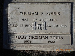 Mary Rowland <I>Hickman</I> Foulk 
