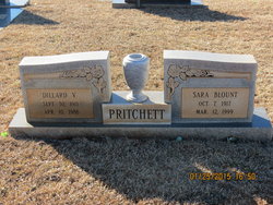 Sara E <I>Blount</I> Pritchett 