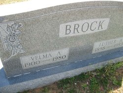 Velma Abbie <I>Anderson</I> Brock 