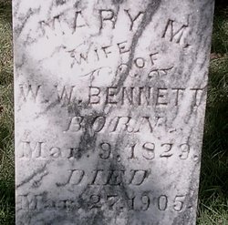 Mary Minerva <I>Short</I> Bennett 