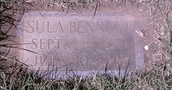 Ursula Florence “Sula” <I>Hill</I> Bennett 