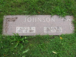 Alice Rowena <I>Elsbury</I> Johnson 