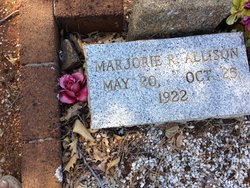 Marjorie Ruth Allison 