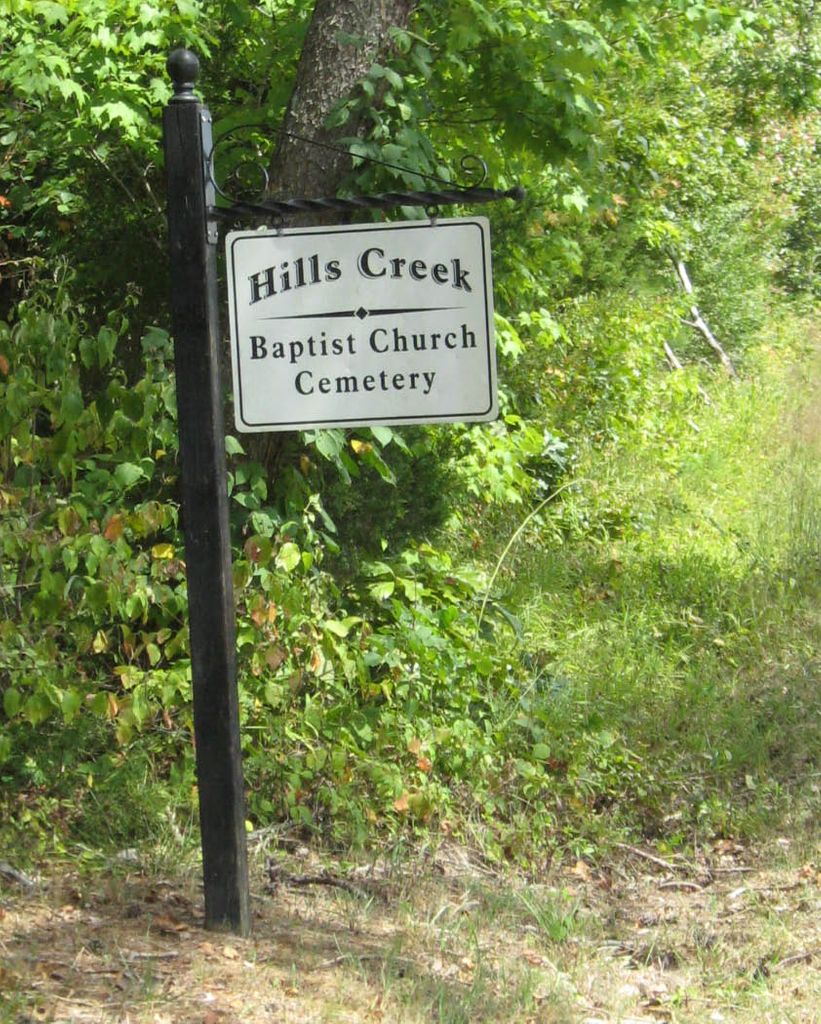 Hills Creek Baptist Church Cemetery