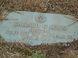 S/Sgt. Ballard C. Lewis 