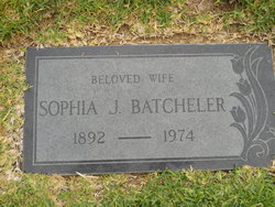 Sophia J. <I>Totten</I> Batcheler 