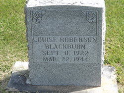 Margie Louise <I>Blackburn</I> Roberson 