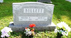 Ruth Etta <I>Eppley</I> Billett 