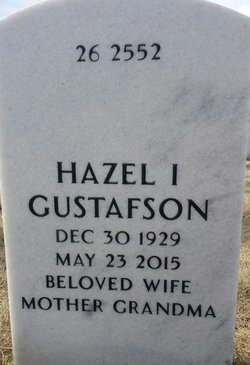 Hazel I Gustafson 