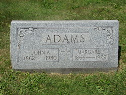 Margaret E <I>Sutton</I> Adams 