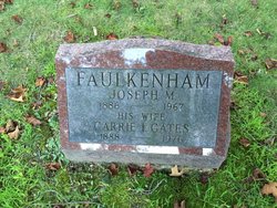 Carrie <I>Gates</I> Faulkenham 