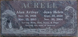 Jean Helen Acrell 