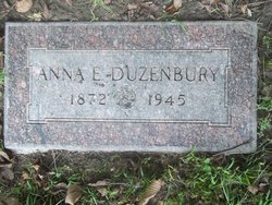 Anna E. <I>Cunningham</I> Duzenbury 
