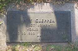 Hubert Yancey Clepper 
