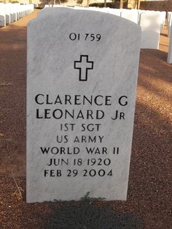 Clarence Gilette “Clacy” Leonard Jr.