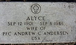 Alyce Andersen 