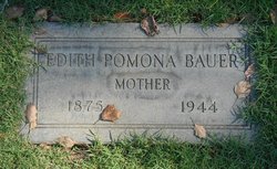 Edith Pomona <I>Burke</I> Bauer 