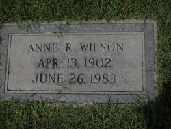 Anne Laurie <I>Richardson</I> Wilson 