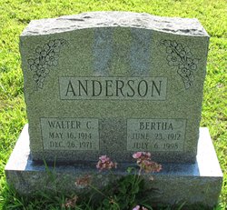 Bertha <I>Baer</I> Anderson 