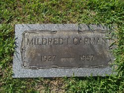 Mildred Ilene <I>Sterling</I> Carman 