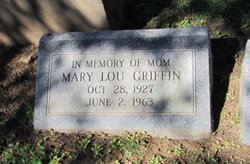Mary Lou <I>Woodruff</I> Griffin 