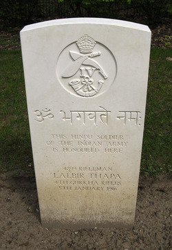 Rifleman Lalbir Thapa 
