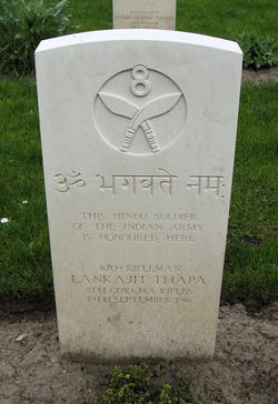 Rifleman Lankajit Thapa 