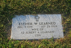 Esther Mary <I>Washuk</I> Learned 