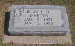 Blanche Orlean <I>Quillen</I> Breeden 