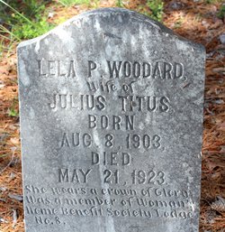Lela P <I>Woodard</I> Titus 