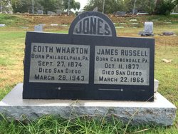 Edith <I>Wharton</I> Jones 