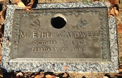 Margaret Ethel “Ethel” Caldwell 