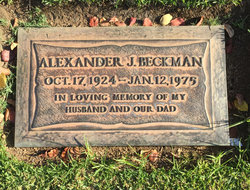 Alexander J Beckman 