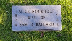 Alice <I>Rockholt</I> Ballard 