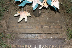 Leonard J Bancroft 