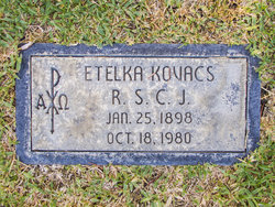 Sr Etelka Kovacs 