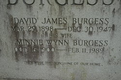 Minnie <I>Wynn</I> Burgess Ezzell 